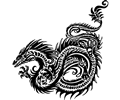 Tribal Sea Serpent/Dragon