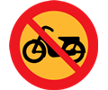 No Mopeds Sign