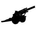 Artillery Gun Silhouette