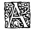 Initial Letter A