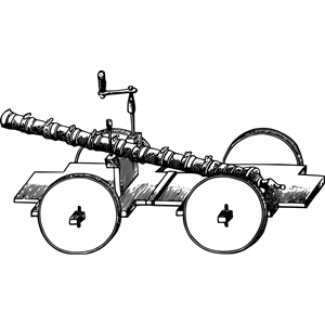 Old Chinese cannon