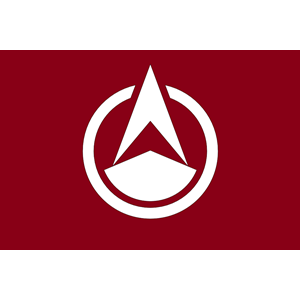 Flag of former Shobara, Hiroshima