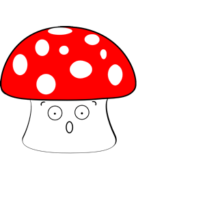 Scared Mushroom
