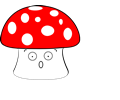 Scared Mushroom