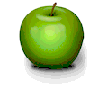 Photorealistic Green Apple