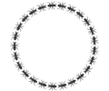 ant border circle