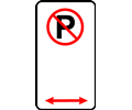 sign_no parking zone