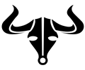 Bull Icon Silhouette