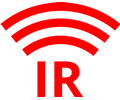 IR symbol / logo
