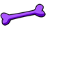 Purple Dog Bone
