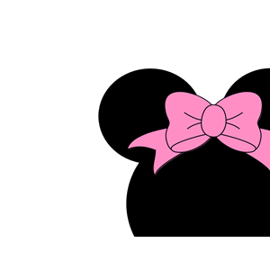 Pink Bow Minnie Mouse
