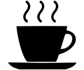 Scripted Coffee Cup Icon