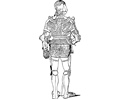 suit of armor - back