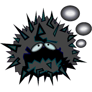 Sea Urchin Angry
