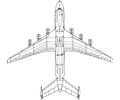 Top View - Antonov AN-225