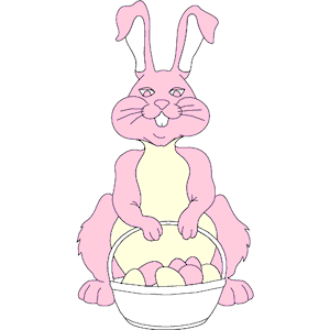 Bunny with Basket 08