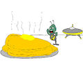 Pancakes Aliens