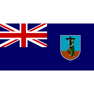 Flag of Montserrat - United Kingdom