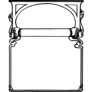 Cool Curly Scroll Frame