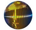 Colorful Disco Ball