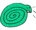 Snake Coiled Hissing