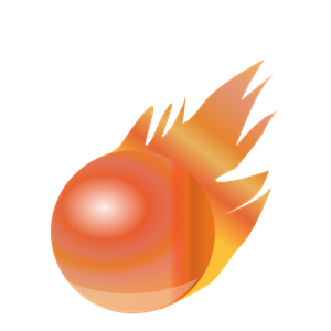 Fire ball. Bola de fuego