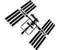 ISS Silhouette