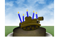 tank cake