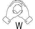 Sign Language W