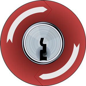 Key Lock E-Stop Push Button