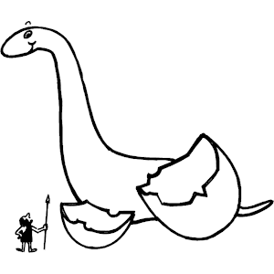 Dinosaur Baby & Man