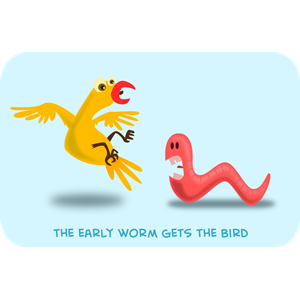 The Early Worm