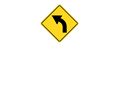 sign turn left