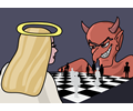 Demon vs Angel Chess Game