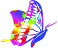 Stylised butterfly