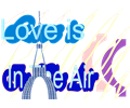 E-Card love is in the air la Tour Eiffel Tower 30 Aug 2008