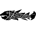 woodcut fish