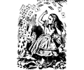 Alice in Wonderland - 42 - cards flying