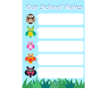 A3 Classroom Rules Poster