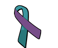 Domestic violence and sexual assault awareness ribbon