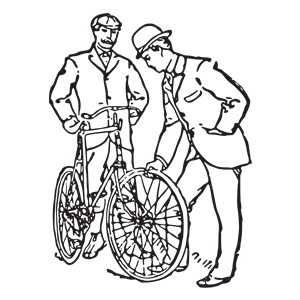 Two Men and a Bicycle