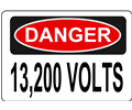 Danger - 13,200 Volts (Alt 1)
