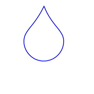 Blue Drop (Full Size Background)