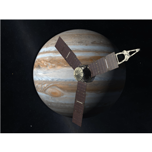Juno Mission to Jupiter (2010 Artist's Concept)