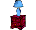 Side Table  Lamp