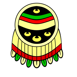 Aztec shield (Escudo, chimalli) 1