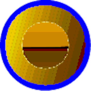 Gold Condensed Symbol